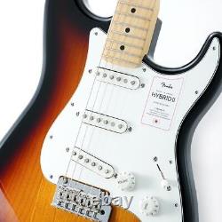 Fender fabriqué au Japon Hybrid II Stratocaster Érable 3-Color Sunburst Guitare nouvelle