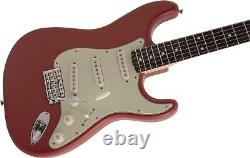 Fender fabriquée au Japon Traditional 60s Stratocaster en palissandre rouge Fiesta