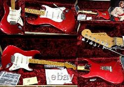 Fendeur Eric Johnson Artiste Signature Stratocaster Candy Apple Année 2006 États-unis