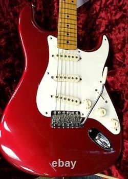 Fendeur Eric Johnson Artiste Signature Stratocaster Candy Apple Année 2006 États-unis