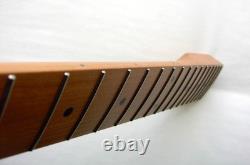 GUITARE À NECK EN UN PIÈCE DE STYLE STRATOCASTER GAUCHE, TOASTÉE, COMPATIBLE AVEC WARMOTH, FENDER STRAT