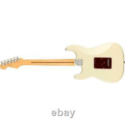 Guitare Électrique Fender American Pro II Stratocaster, Maple, Blanc Olympique
