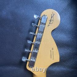 Guitare Électrique Fender Jimi Hendrix Stratocaster 6 Cordes Blanc Olympique