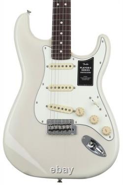 Guitare Électrique Fender Player II Stratocaster Blonde Blanche, Palissandre