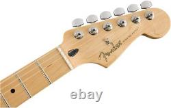 Guitare Électrique Fender Player Stratocaster HSS, Sunburst 3 Couleurs, Touche en Érable