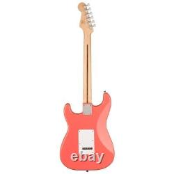 Guitare Électrique Fender Squier Sonic Stratocaster HSS 6 Cordes Corail Tahitien