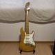 Guitare Électrique Fender Stratocaster Blonde Naturelle Usa Neuve Du Japon