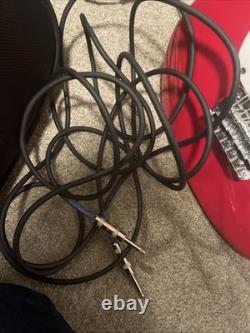 Guitare Électrique Squier Fender Stratocaster Rouge Cerise