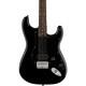 Guitare &Eacute;lectrique Squier Sonic Stratocaster Ht H Touche En Laurel Noir