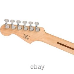 Guitare Électrique Squier Sonic Stratocaster HT H avec Touche en Érable Couleur Rose Fluo