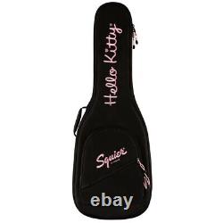 Guitare Électrique Squier par Fender Édition Limitée Hello Kitty Stratocaster Rose