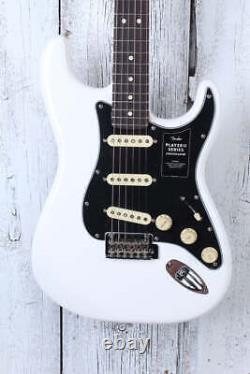 Guitare Électrique à Corps Plein Fender Player II Stratocaster Finition Blanche Polaire