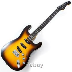 Guitare Fender Aerodyne Special Stratocaster Chocolate Burst avec étui de transport