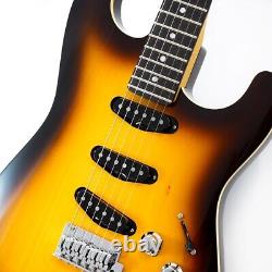 Guitare Fender Aerodyne Special Stratocaster Chocolate Burst avec étui de transport