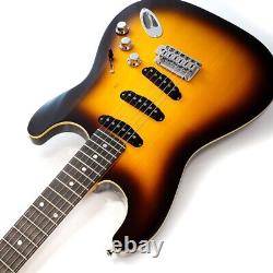 Guitare Fender Aerodyne Special Stratocaster Chocolate Burst avec étui de transport