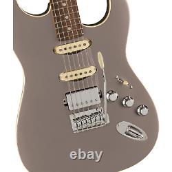Guitare Fender Aerodyne Special Stratocaster HSS, en palissandre, couleur gris métallique dauphin
