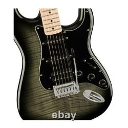 Guitare Fender Affinity Series Stratocaster FMT HSS en Noir Burst