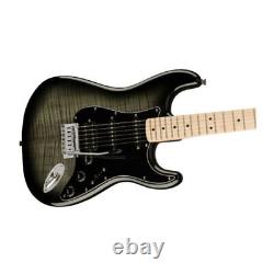 Guitare Fender Affinity Series Stratocaster FMT HSS en Noir Burst