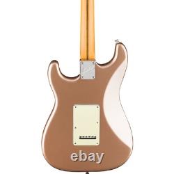 Guitare Fender American Professional Classic Stratocaster Touche en Érable Fini FM Or Foncé