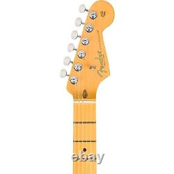 Guitare Fender American Professional Classic Stratocaster Touche en Érable Fini FM Or Foncé