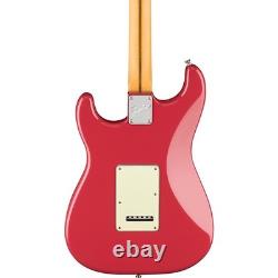 Guitare Fender American Professional Classic Stratocaster, touche en palissandre, rouge Dakota délavé