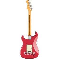 Guitare Fender American Professional Classic Stratocaster, touche en palissandre, rouge Dakota délavé