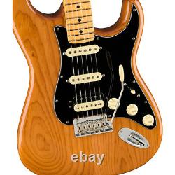 Guitare Fender American Professional II Stratocaster HSS en pin rôti naturel