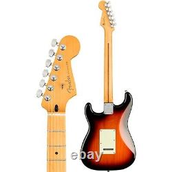 Guitare Fender Player Plus Stratocaster avec touche en érable, Sunburst 3 couleurs