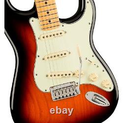 Guitare Fender Player Plus Stratocaster avec touche en érable, Sunburst 3 couleurs