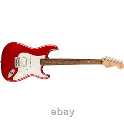 Guitare Fender Player Stratocaster HSS, touche en Pau Ferro, rouge pomme bonbon