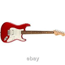 Guitare Fender Player Stratocaster HSS, touche en Pau Ferro, rouge pomme d'amour