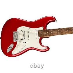 Guitare Fender Player Stratocaster HSS, touche en Pau Ferro, rouge pomme d'amour