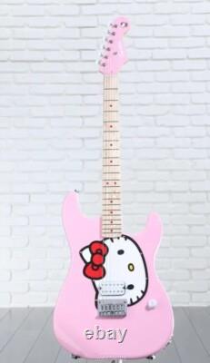 Guitare Fender Stratocaster Squier Hello Kitty toute neuve