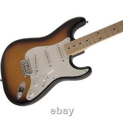Guitare Fender Stratocaster de la série traditionnelle des années 50 fabriquée au Japon en Sunburst 2 couleurs