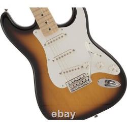 Guitare Fender Stratocaster de la série traditionnelle des années 50 fabriquée au Japon en Sunburst 2 couleurs