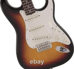 Guitare Fender Traditional Late 60s Stratocaster 3-Color Sunburst fabriquée au Japon