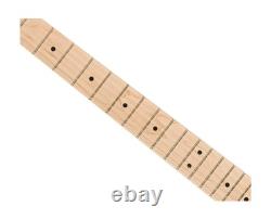 Guitare Squier Affinity Series Stratocaster Olympic White avec touche en érable, boîte ouverte