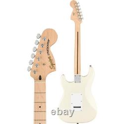 Guitare Squier Affinity Series Stratocaster avec touche en érable blanche olympique