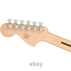 Guitare Squier Affinity Series Stratocaster avec touche en érable blanche olympique Guitare Squier Affinity Series Stratocaster avec touche en érable blanche olympique