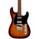 Guitare Squier Paranormal Custom Nashville Stratocaster Avec Touche En Laurier Chcolat Snbrst