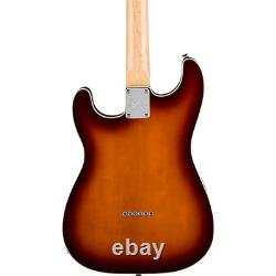 Guitare Squier Paranormal Custom Nashville Stratocaster avec touche en laurier Chcolat Snbrst