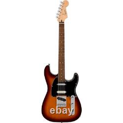 Guitare Squier Paranormal Custom Nashville Stratocaster avec touche en laurier Chcolat Snbrst