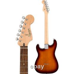 Guitare Squier Paranormal Custom Nashville Stratocaster avec touche en laurier Chcolat Snbrst