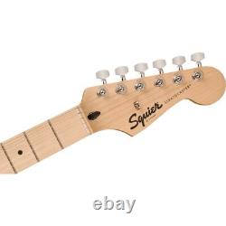 Guitare Squire Sonic Stratocaster, Corail Tahitien, Touche en Erable, Kit