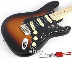 Guitare électrique Fender American Performer Sugar Pine Stratocaster Sunburst satiné