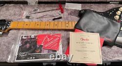 Guitare électrique Fender American Ultra Luxe Stratocaster Floyd Rose Silverburst