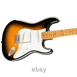 Guitare électrique Fender Classic Vibe 50s Stratocaster à 6 cordes en 2 tons Sunburst