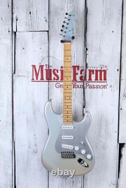 Guitare électrique Fender H. E. R. Signature Stratocaster Chrome Glow avec housse de transport