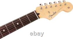 Guitare électrique Fender Made in Japan Hybrid II Series Stratocaster noire avec étui