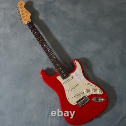 Guitare électrique Fender Made in Japan Hybrid II Stratocaster en palissandre rouge Modena